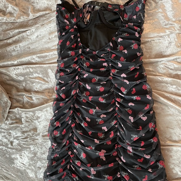 NWT - For Love and Lemons Mini Dress purchased through Victoria Secret. - Picture 3 of 8